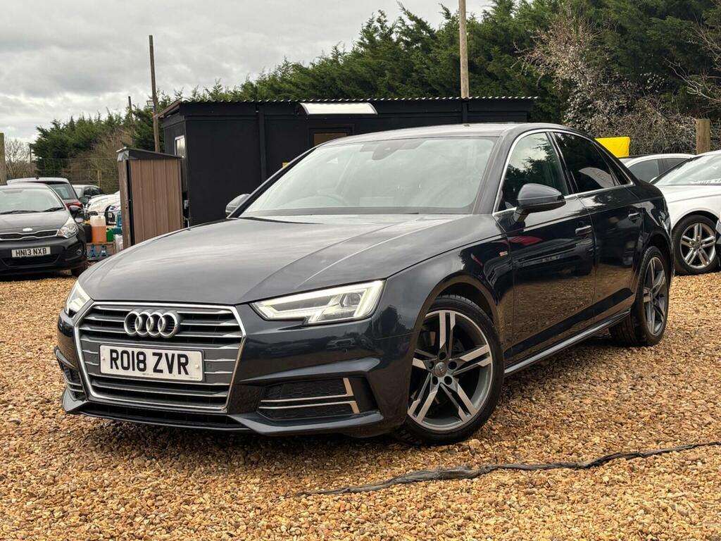 Audi A4 2.0 Tdi Ultra Sport Euro 6 Ss 2018 Blue #3