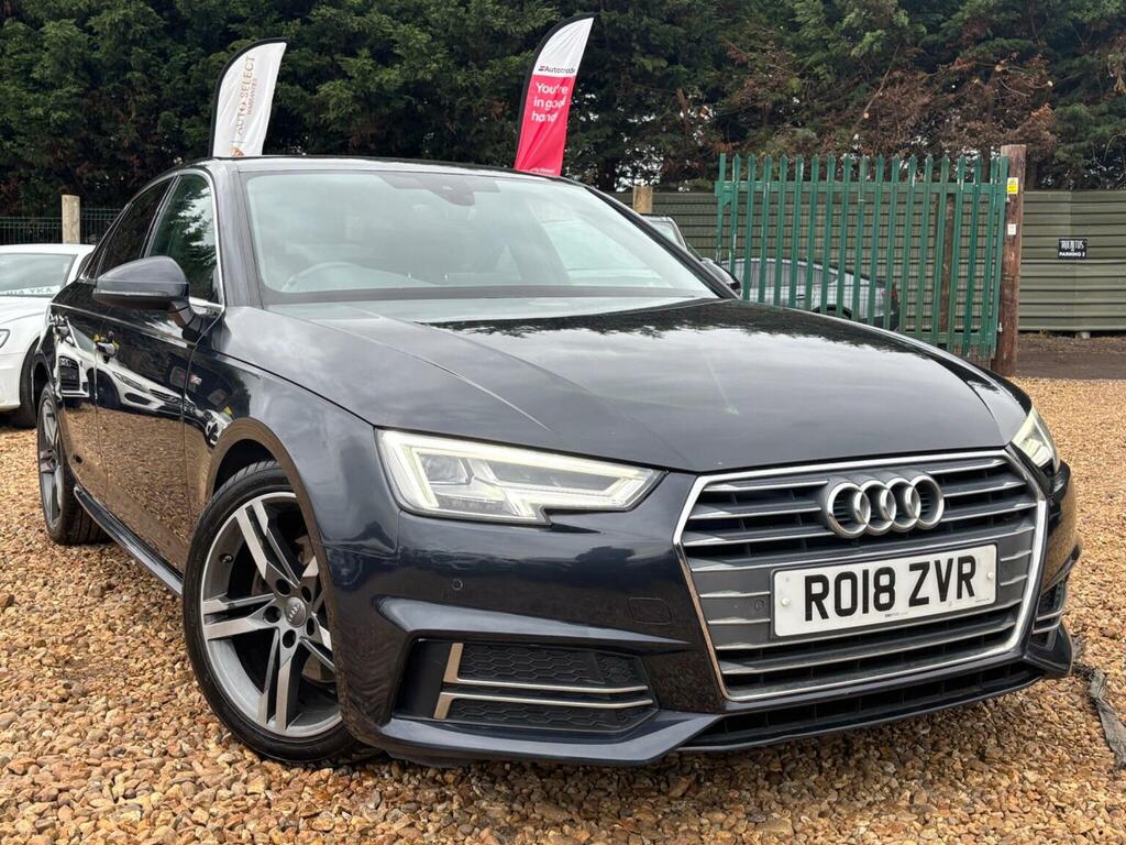 Audi A4 2.0 Tdi Ultra Sport Euro 6 Ss 2018 Blue #2