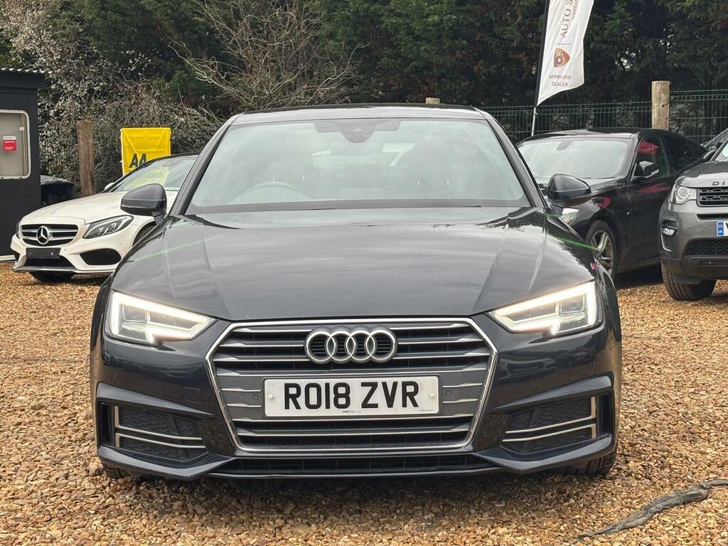 Audi A4 2.0 Tdi Ultra Sport Euro 6 Ss 2018 Blue #4