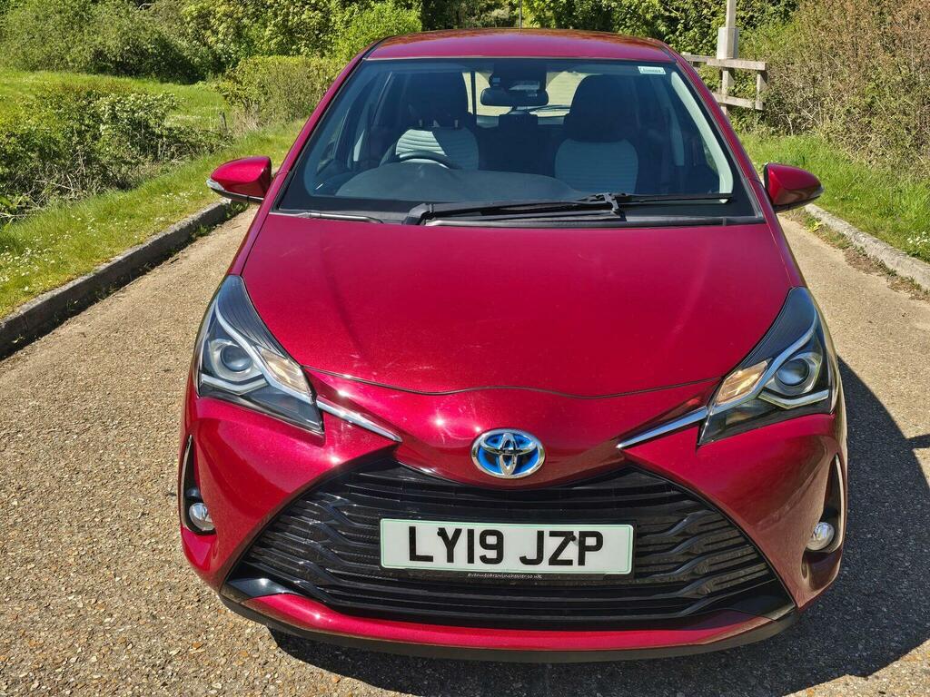 Toyota Yaris Hatchback 1.5 Vvt-h Icon Tech E-cvt Euro 6 Ss 5 LY19JZP Red #5