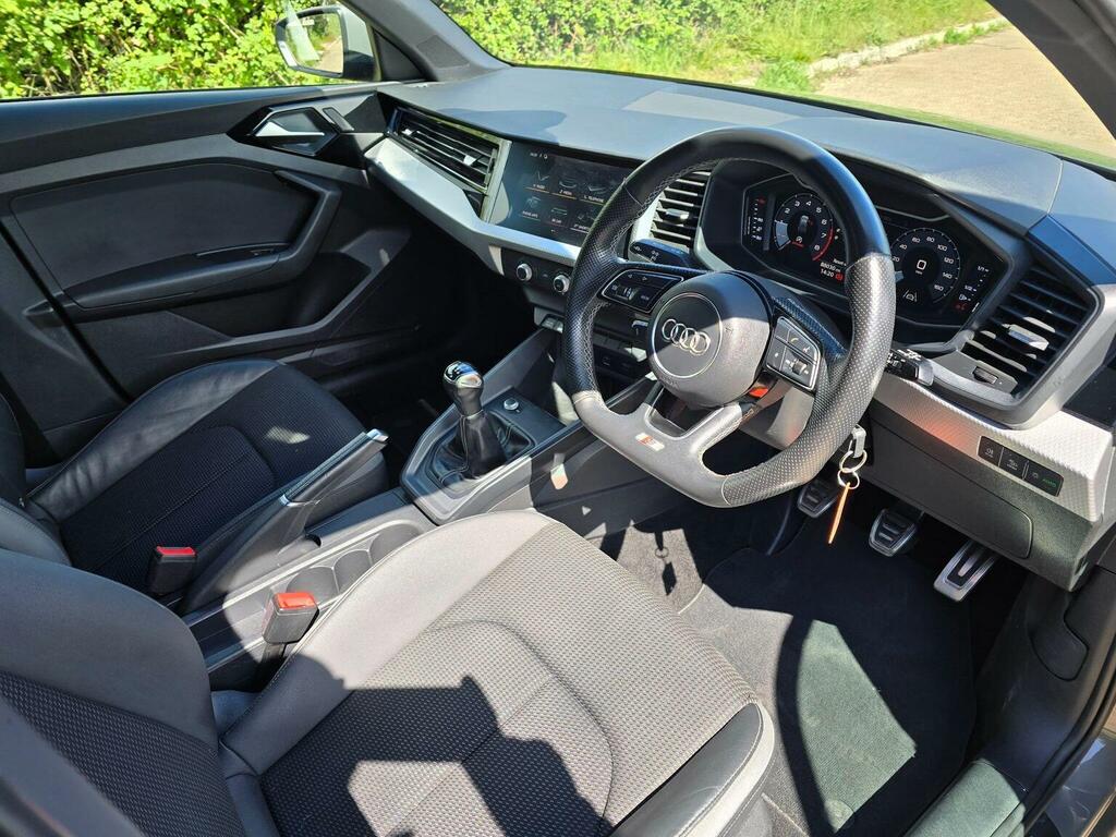 Audi A1 Hatchback 1.0 Tfsi 30 S Line Sportback Euro 6 Ss RF70ZNO Grey #4