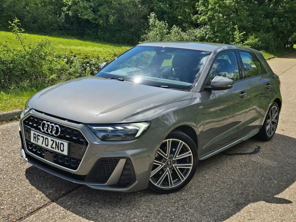 Audi A1 Hatchback 1.0 Tfsi 30 S Line Sportback Euro 6 Ss RF70ZNO Grey #2