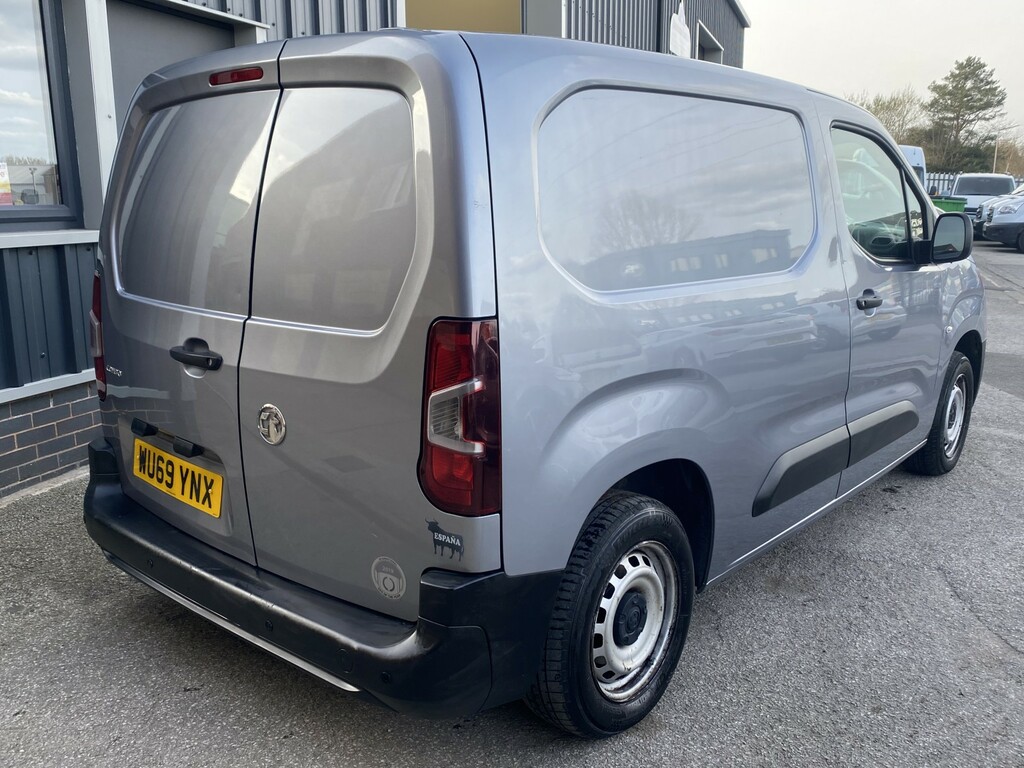 Vauxhall Combo Panel Van 1.6 Turbo D 2000 Edition 201969 WU69YNX Grey #3