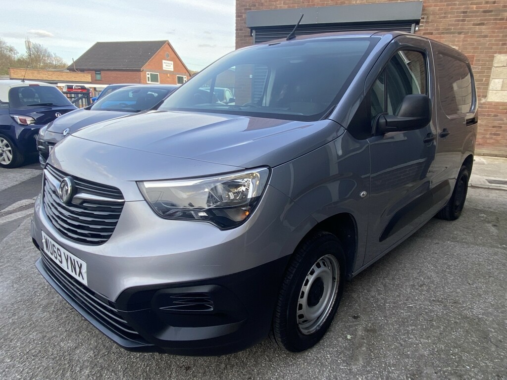 Vauxhall Combo Panel Van 1.6 Turbo D 2000 Edition 201969 WU69YNX Grey #6