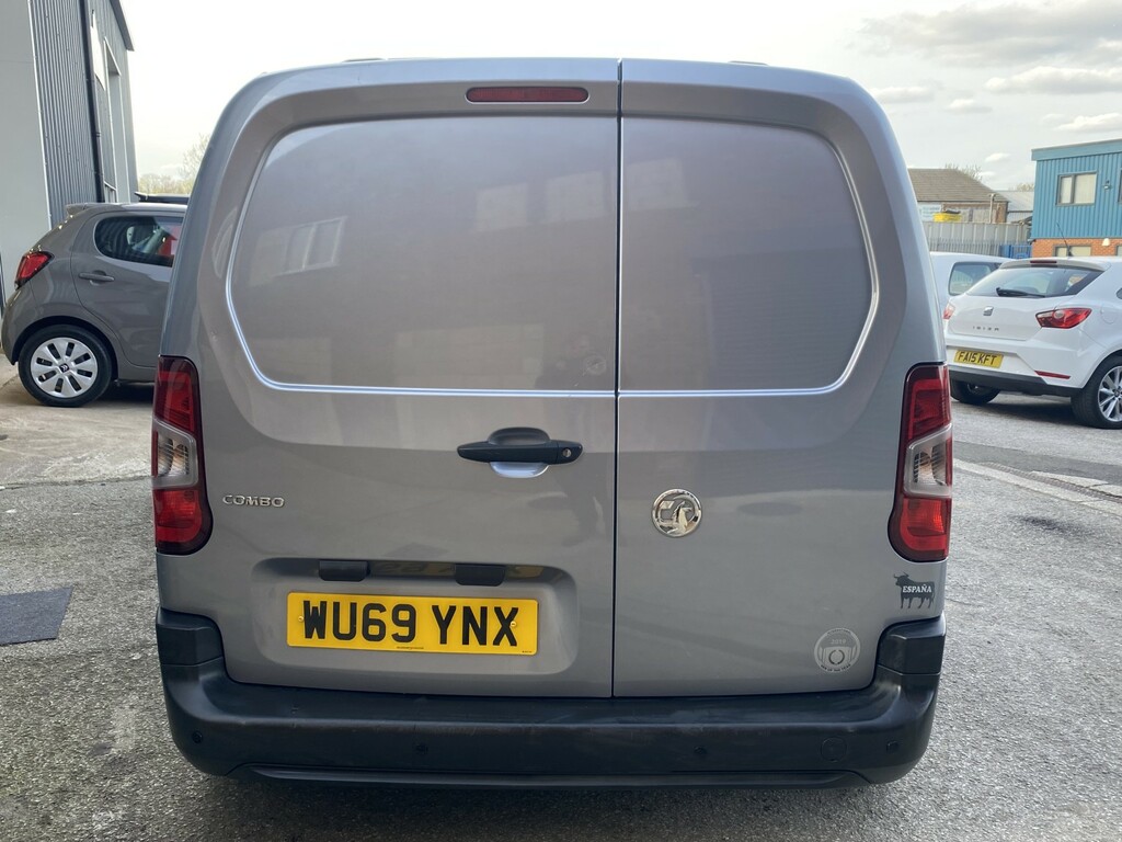 Vauxhall Combo Panel Van 1.6 Turbo D 2000 Edition 201969 WU69YNX Grey #4