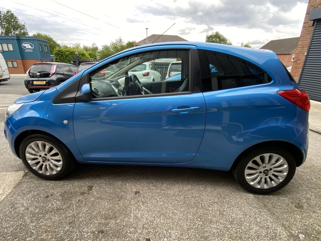 Ford KA Hatchback 1.2 Zetec 11 Services 201464 LD64VRF Blue #6