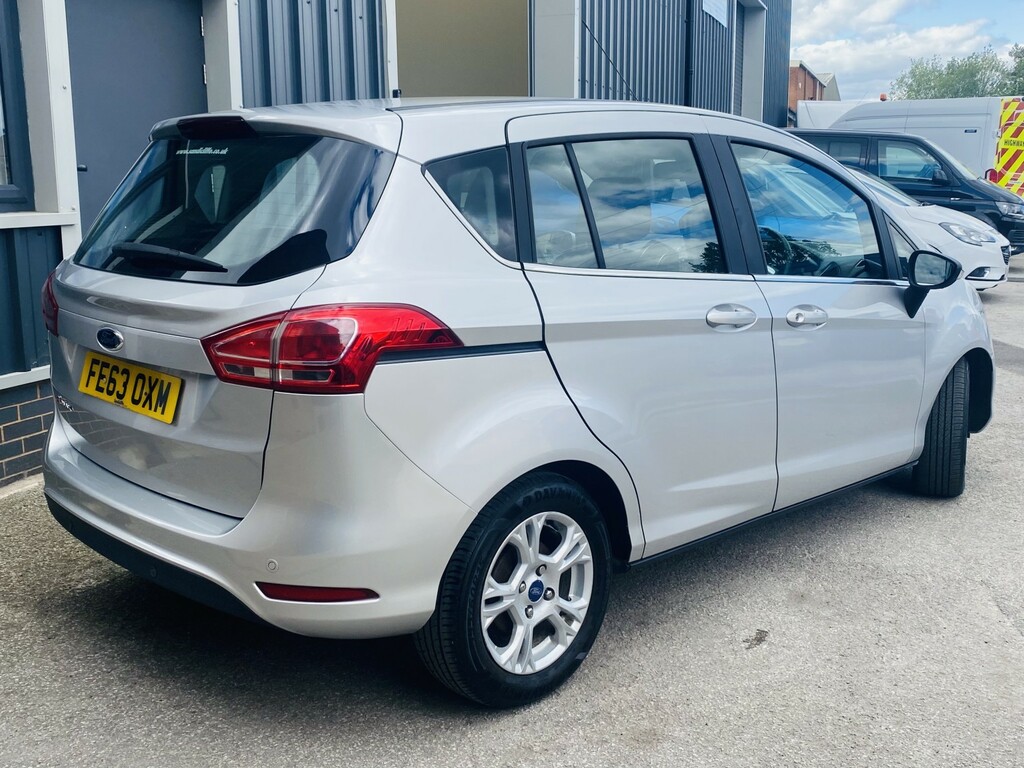 Ford B-Max Mpv 1.4 Zetec 201363 Silver #4