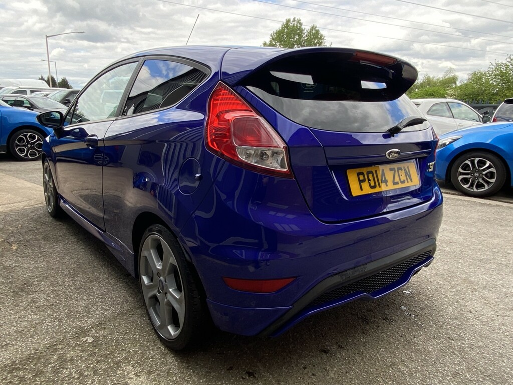 Ford Fiesta Hatchback 1.6 T Ecoboost St-2 201414 PO14ZCN Blue #4