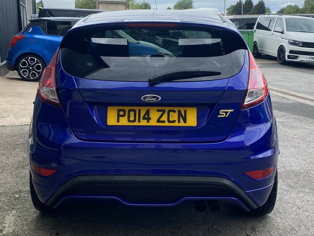 Ford Fiesta Hatchback 1.6 T Ecoboost St-2 201414 PO14ZCN Blue #5