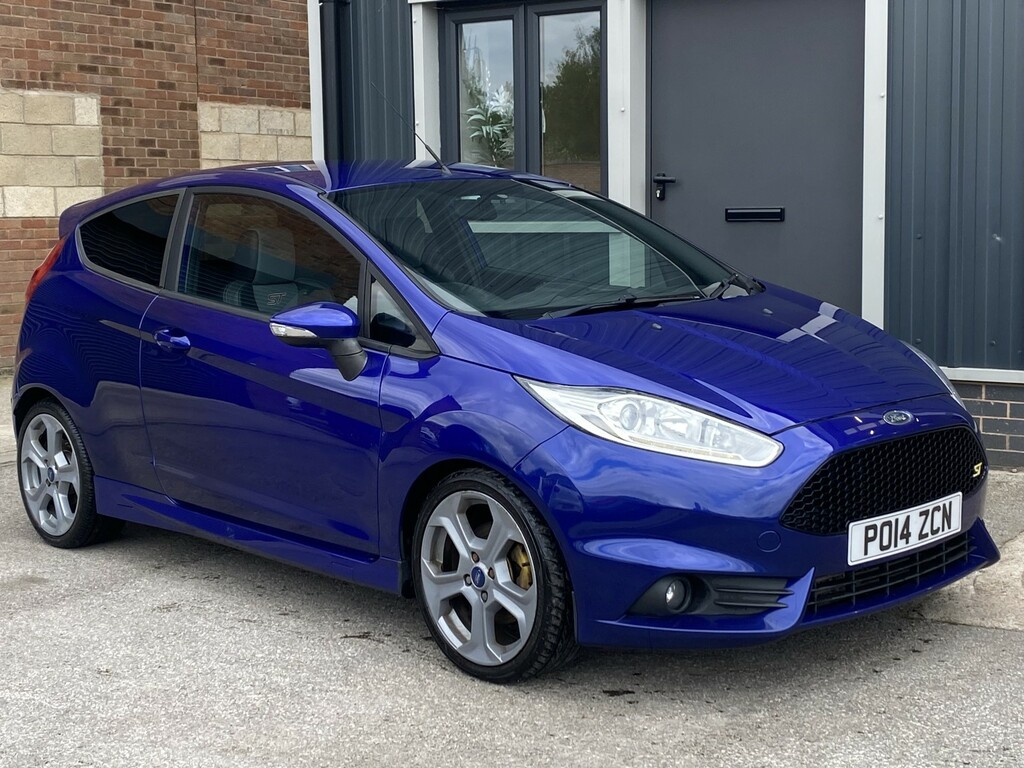 Ford Fiesta Hatchback 1.6 T Ecoboost St-2 201414 Blue