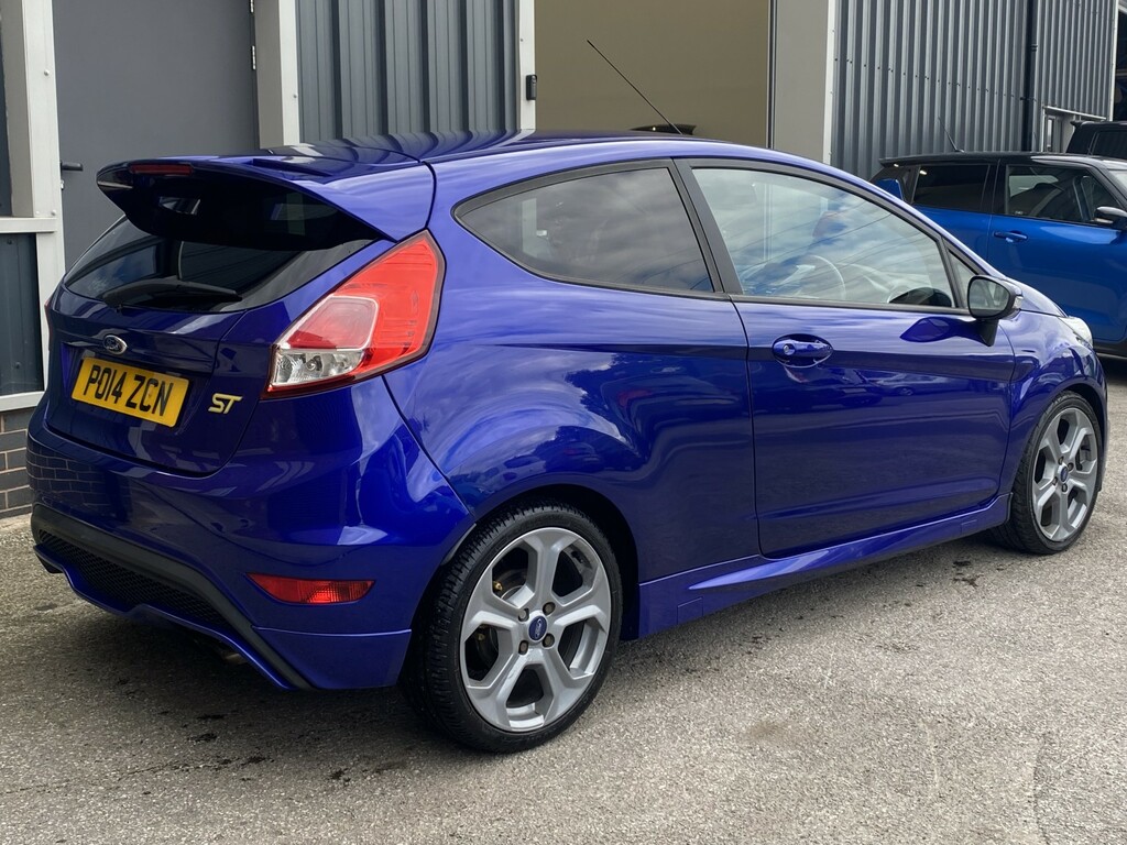 Ford Fiesta Hatchback 1.6 T Ecoboost St-2 201414 PO14ZCN Blue #3
