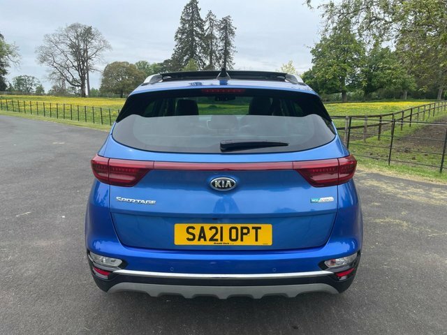 Kia Sportage 2021 1.6 Crdi Mhev 3 Suv Hybrid SA21OPT Blue #4