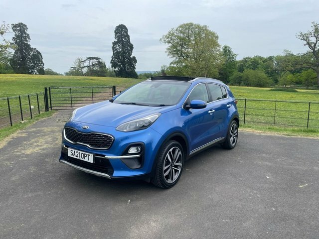 Kia Sportage 2021 1.6 Crdi Mhev 3 Suv Hybrid Blue