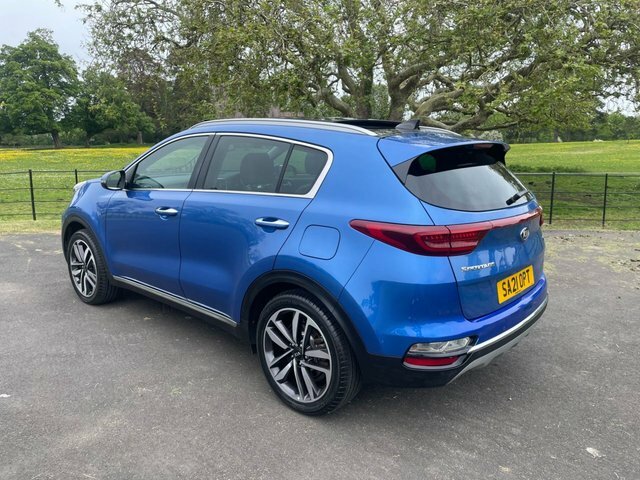 Kia Sportage 2021 1.6 Crdi Mhev 3 Suv Hybrid SA21OPT Blue #3
