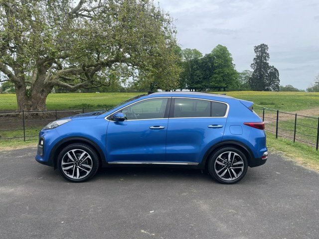 Kia Sportage 2021 1.6 Crdi Mhev 3 Suv Hybrid SA21OPT Blue #2