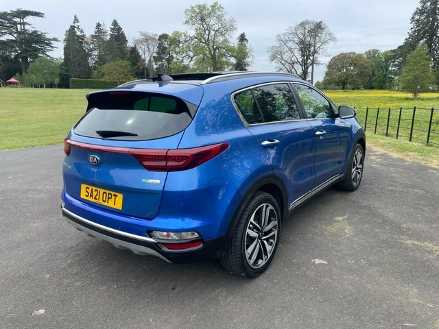 Kia Sportage 2021 1.6 Crdi Mhev 3 Suv Hybrid SA21OPT Blue #5