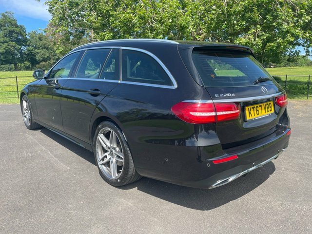 Mercedes-Benz E Class 2018 2.0 E220d Amg Line Estate G-tronic KT67VBB Black #3