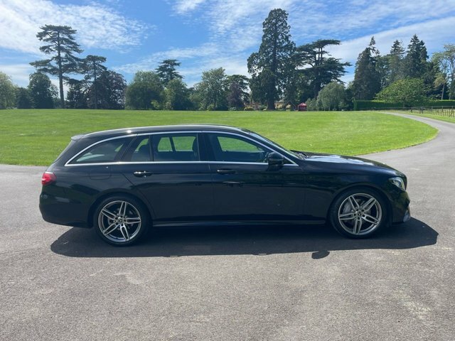 Mercedes-Benz E Class 2018 2.0 E220d Amg Line Estate G-tronic KT67VBB Black #6