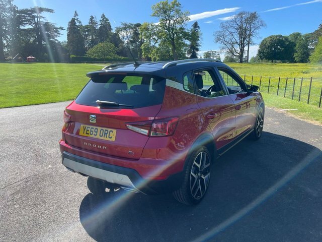 Seat Arona 2019 1.0 Tsi Gpf Fr Sport Suv Dsg Euro YE69ORC Red #5