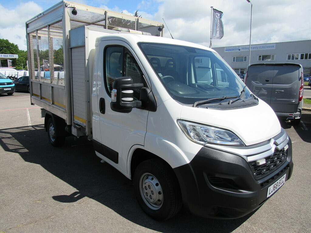 Citroen Relay 2.0 Bluehdi 35 Chassis Cab L2 Eu LJ68ECZ White #2