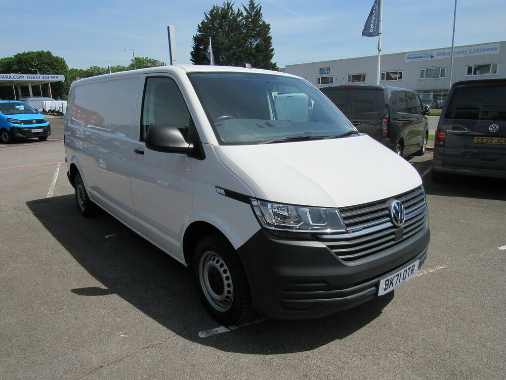 Volkswagen Transporter 2.0 Tdi T32 Startline Panel Van BK71OTR White #4