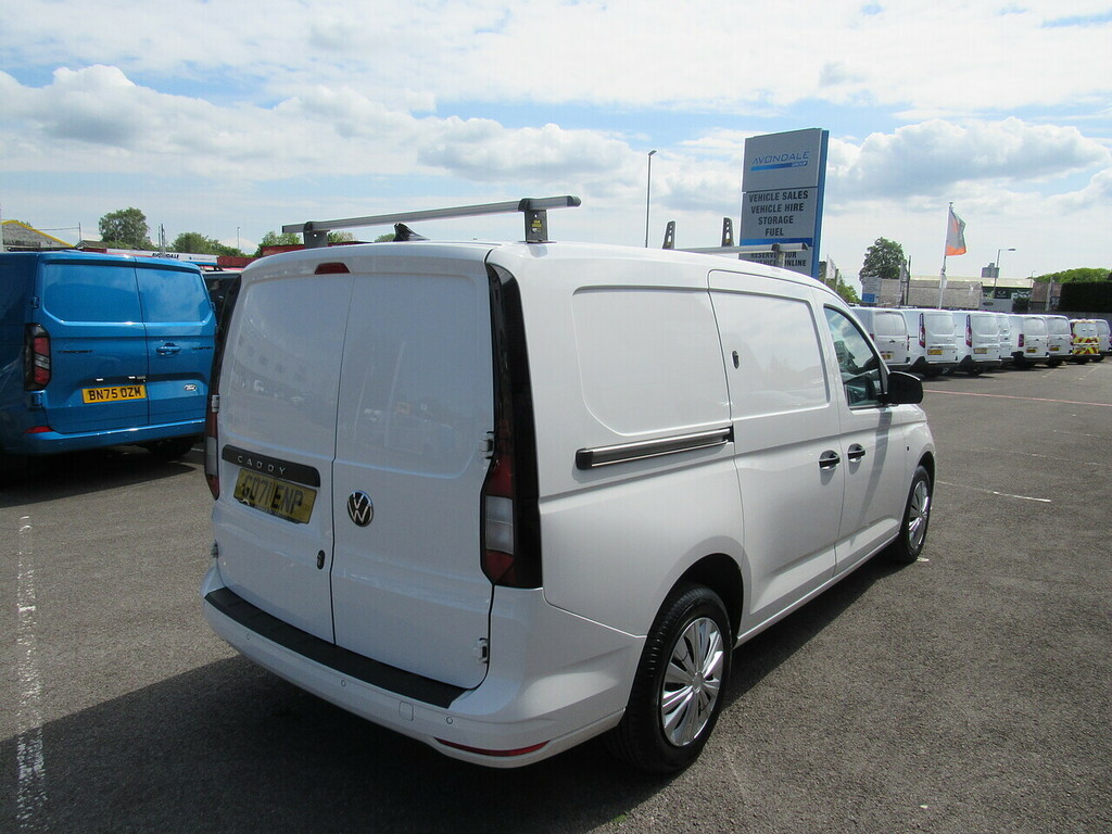 Volkswagen Caddy Maxi 2.0 Tdi C20 Commerce Plus Panel Van 6Dr Man GD71ENP White #3