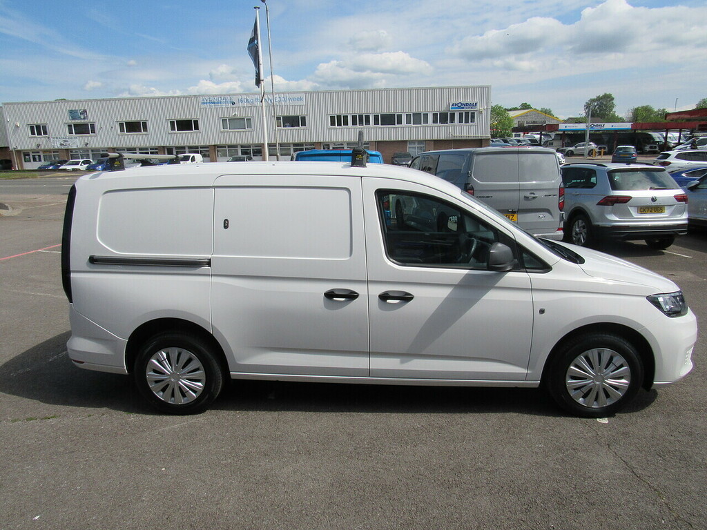 Volkswagen Caddy Maxi 2.0 Tdi C20 Commerce Plus Panel Van 6Dr Man GD71ENP White #4