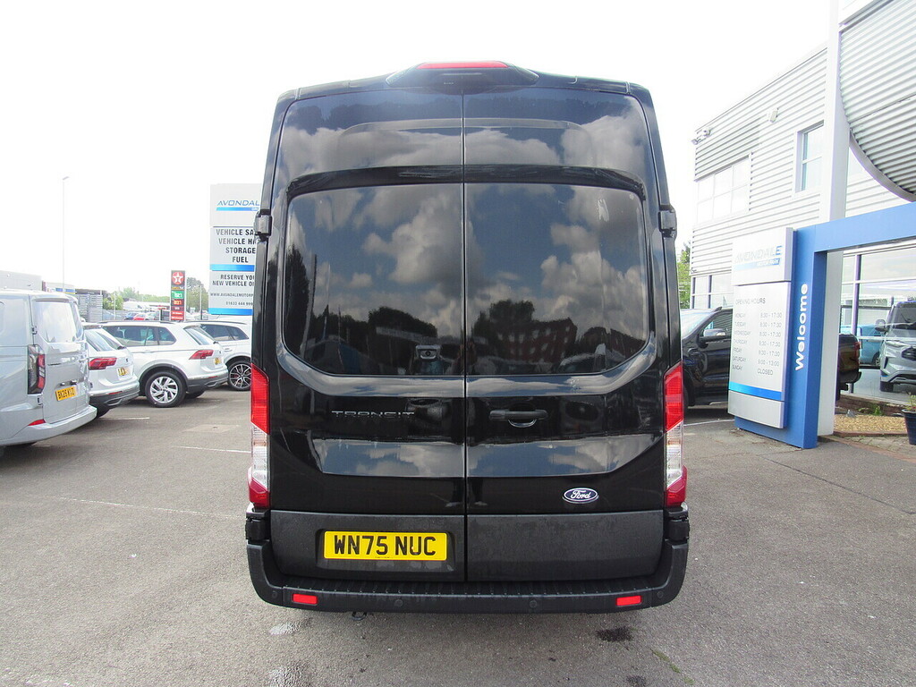 Ford Transit Custom 350 Ecoblue Limited L3 H3 Black Lwb High WN75NUC Black #5
