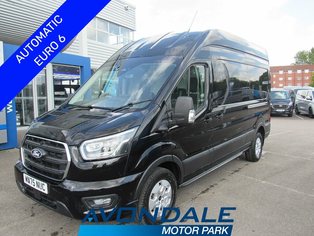 Ford Transit Custom 350 Ecoblue Limited L3 H3 Black Lwb High Black