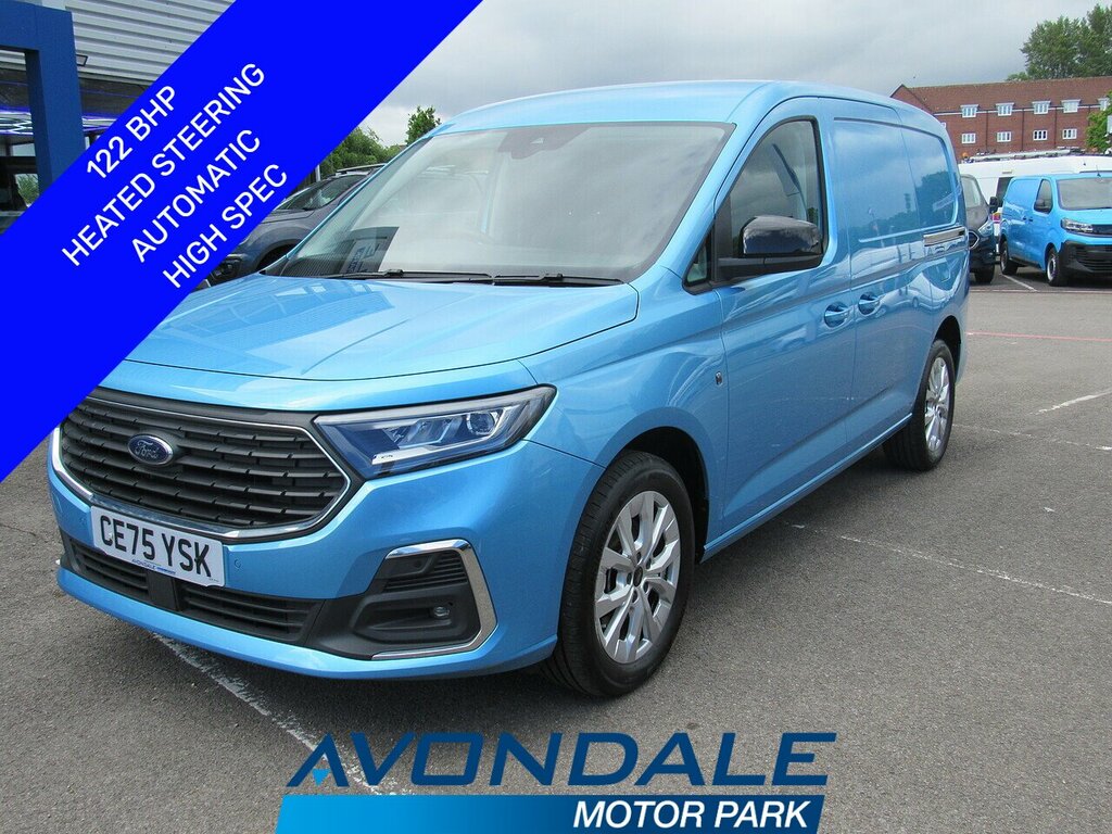 Ford Transit Connect 240 Ecoblue Limited L2 Lwb 122 Bhp High Blue