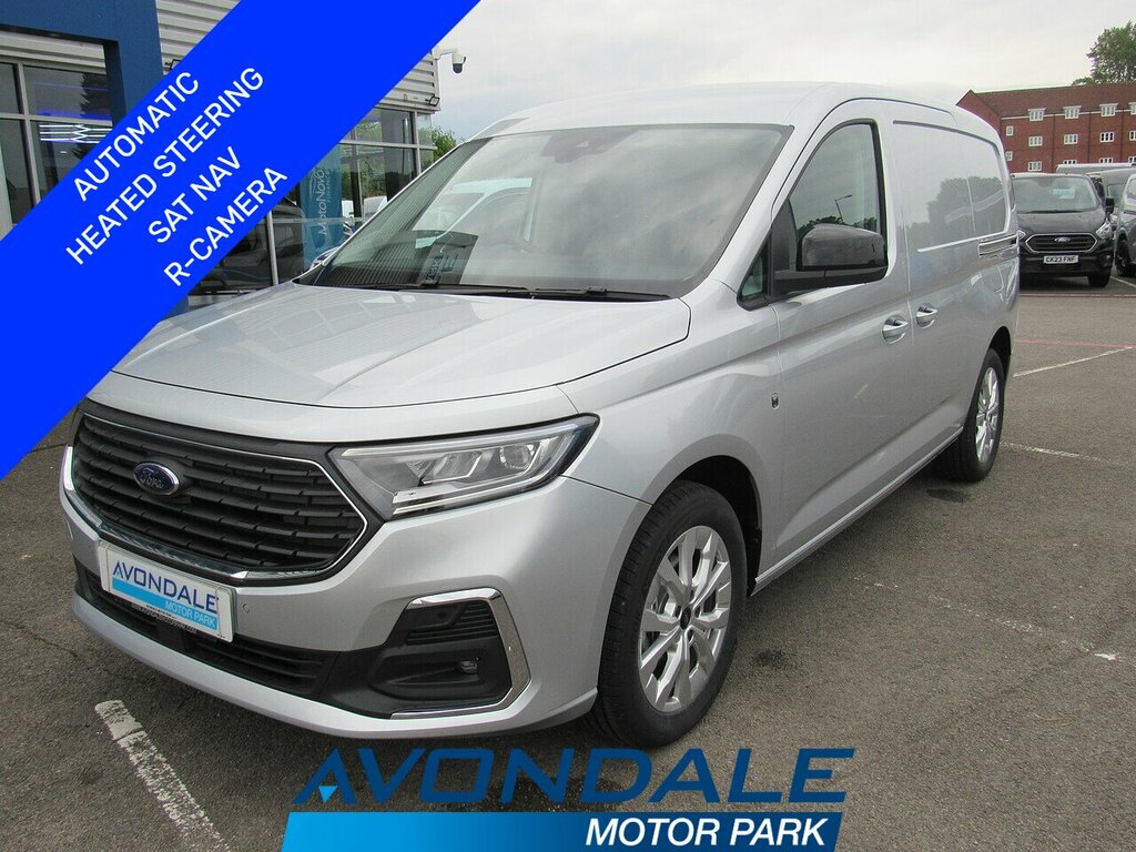 Ford Transit Connect 240 Ecoblue Limited Highest Spec In The Silver