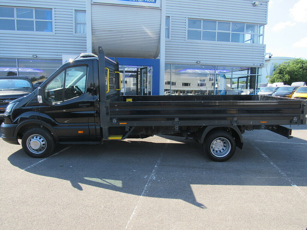 Ford Transit Custom 350 Ecoblue L4 Xlwb Euro 6 Twin Rear Wheels Dropsi WV72XRN Black #2