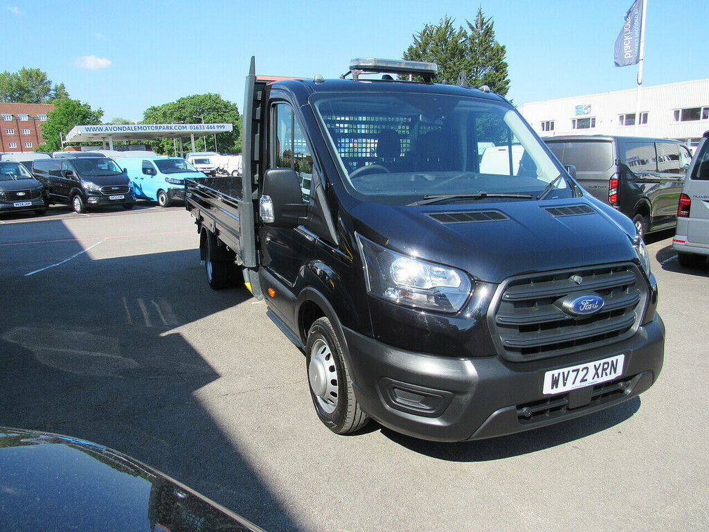 Ford Transit Custom 350 Ecoblue L4 Xlwb Euro 6 Twin Rear Wheels Dropsi WV72XRN Black #4