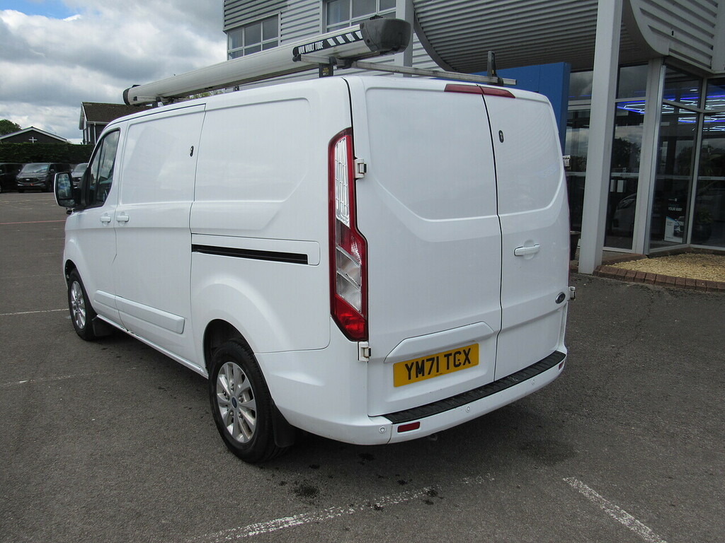 Ford Transit Custom 280 Ecoblue Limited Swb Euro 6 Van 2.0 Panel V YM71TCX White #3