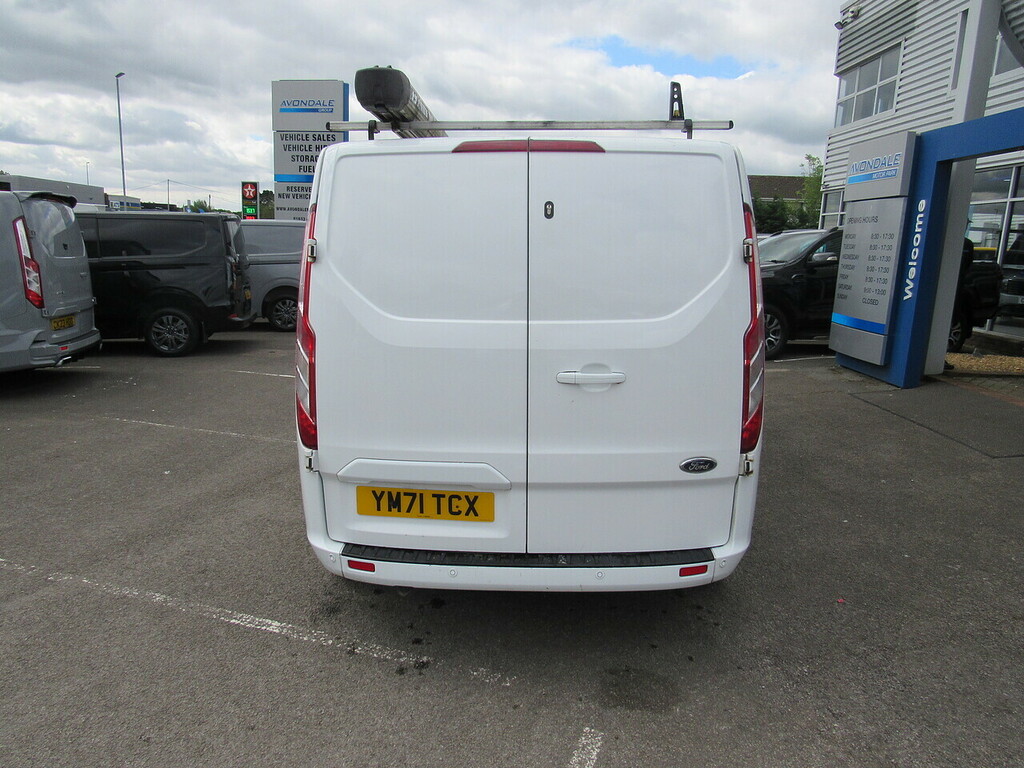 Ford Transit Custom 280 Ecoblue Limited Swb Euro 6 Van 2.0 Panel V YM71TCX White #4