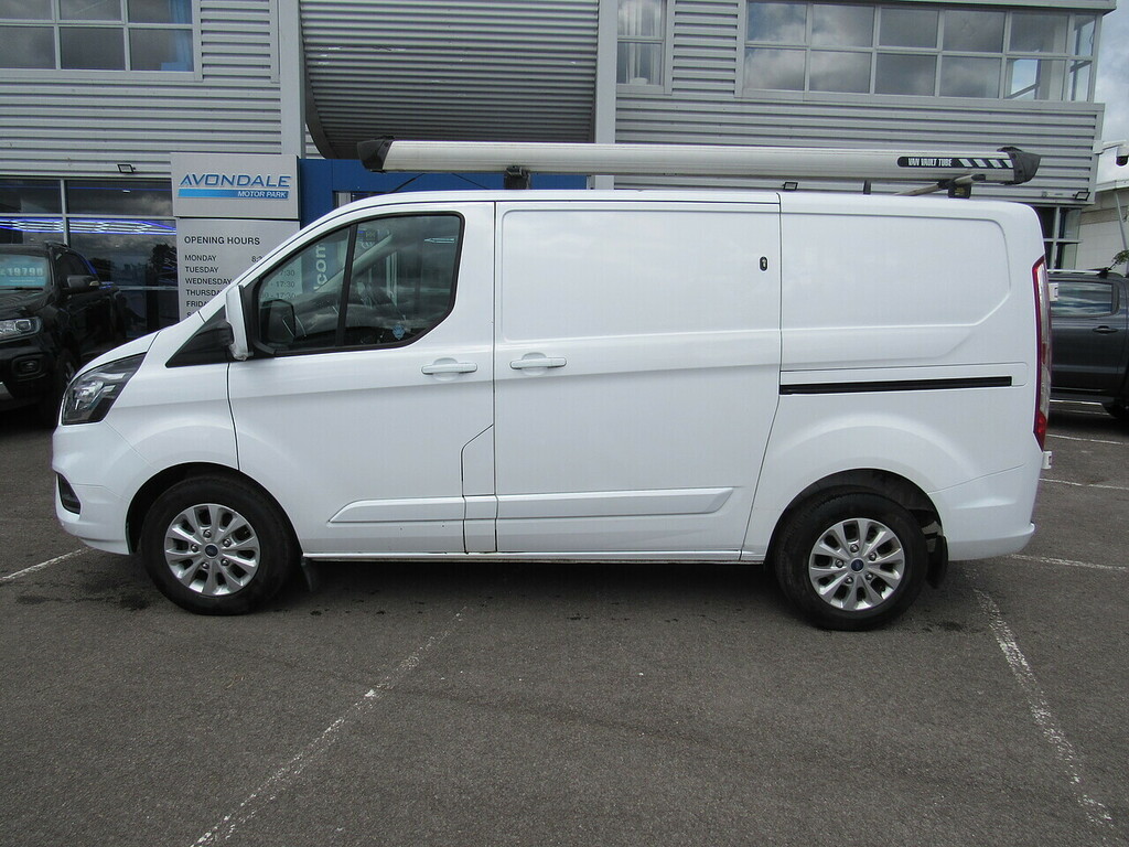 Ford Transit Custom 280 Ecoblue Limited Swb Euro 6 Van 2.0 Panel V YM71TCX White #2