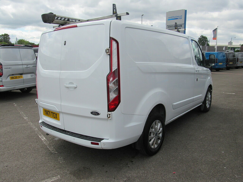 Ford Transit Custom 280 Ecoblue Limited Swb Euro 6 Van 2.0 Panel V YM71TCX White #5