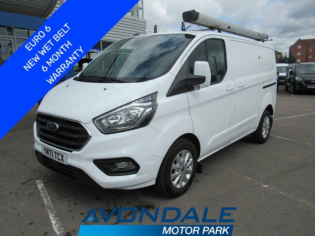 Ford Transit Custom 280 Ecoblue Limited Swb Euro 6 Van 2.0 Panel V White