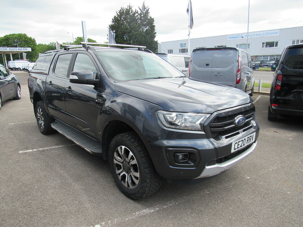 Ford Ranger Ecoblue Wildtrak Euro 6 Rear Canopy Tow CE20RRV Grey #3