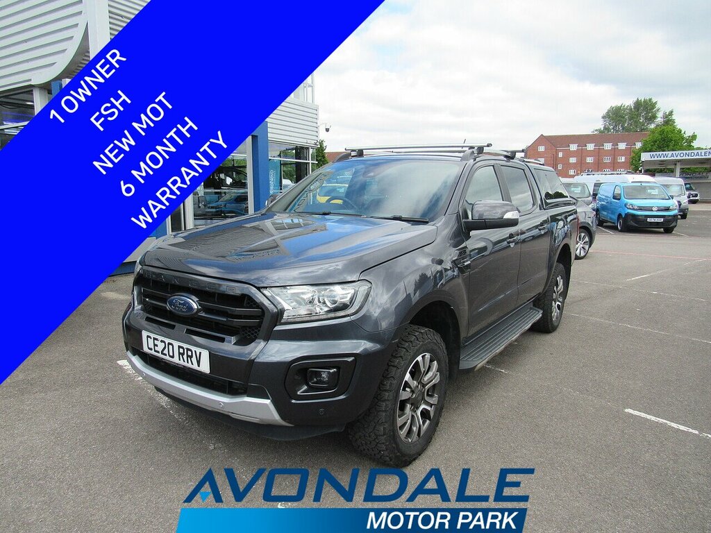 Ford Ranger Ecoblue Wildtrak Euro 6 Rear Canopy Tow Grey