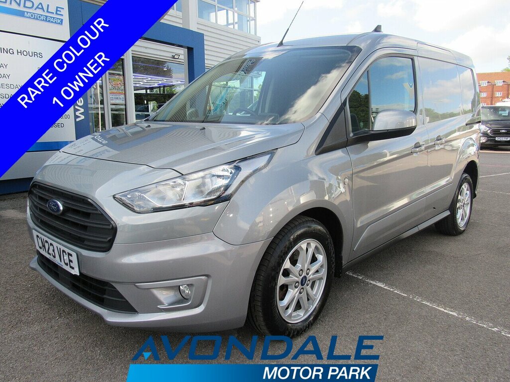 Ford Transit Connect 240 Ecoblue Limited L1 In Rare Solar Silver Metall Silver