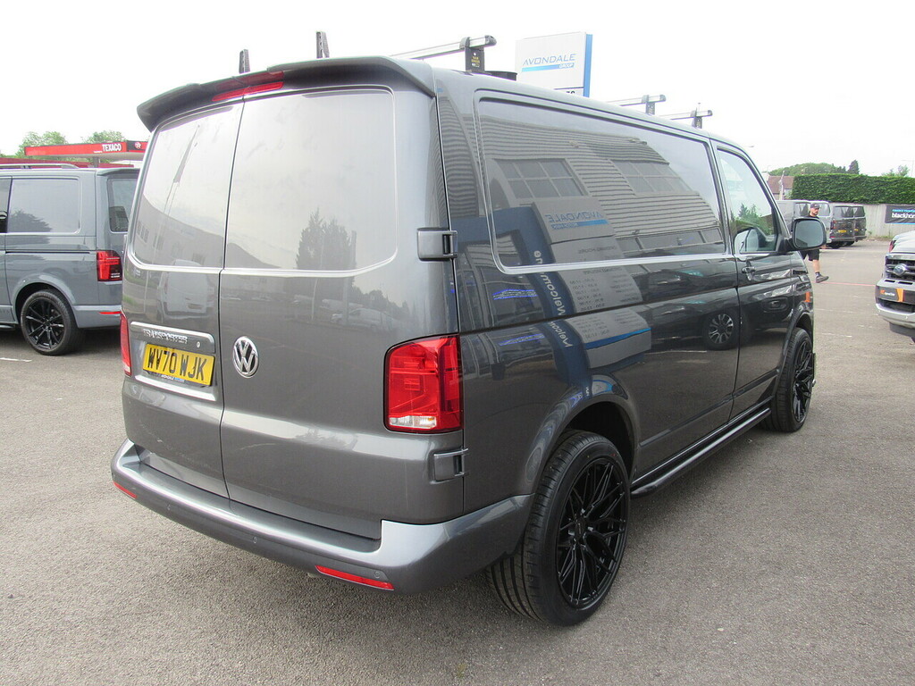 Volkswagen Transporter Sportline Panel Van T6.1 199Hp Dsg 4Motion Lwb Highline Tail Grey #6