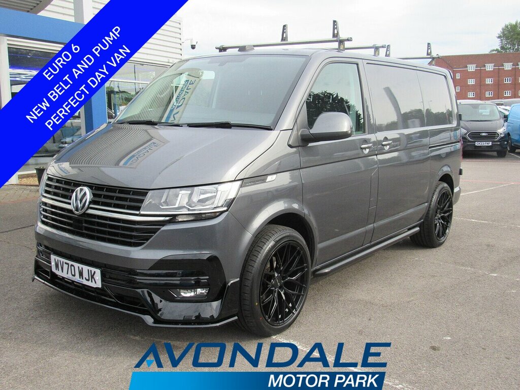 Volkswagen Transporter Sportline Panel Van T6.1 199Hp Dsg 4Motion Lwb Highline Tail Grey #1