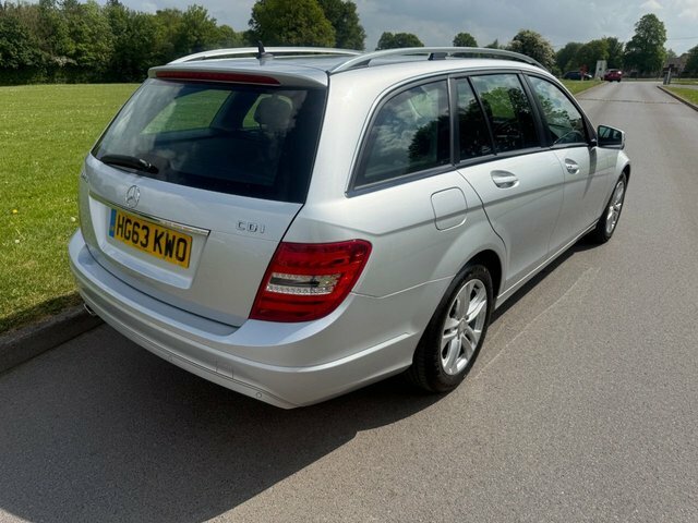 Mercedes-Benz C Class 2.1 C220 Cdi Executive Se Estate Die HG63KWO Silver #4