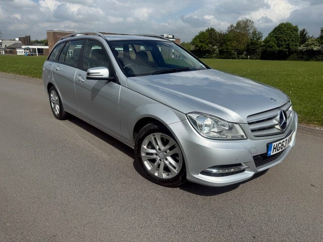 Mercedes-Benz C Class 2.1 C220 Cdi Executive Se Estate Die HG63KWO Silver #2
