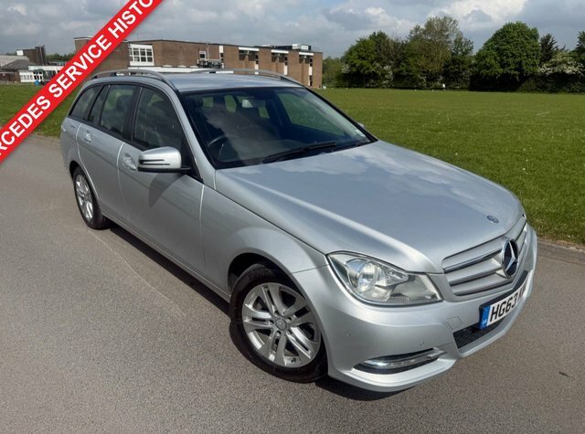 Mercedes-Benz C Class 2.1 C220 Cdi Executive Se Estate Die Silver