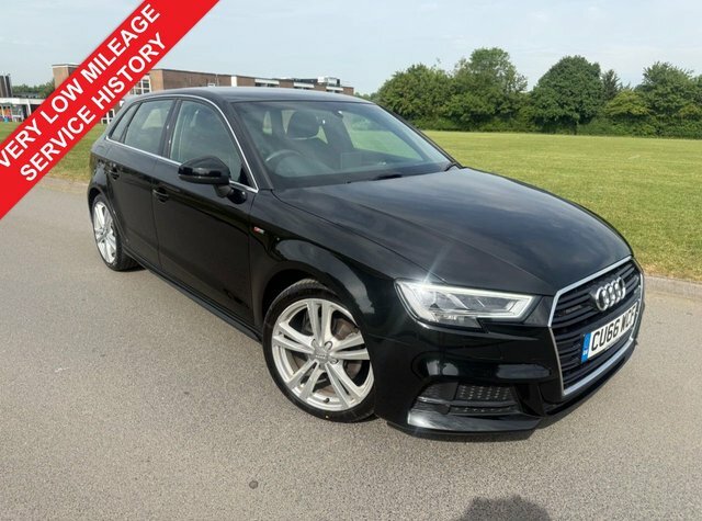 Audi A3 2.0 Tdi S Line Sportback Quattro Black