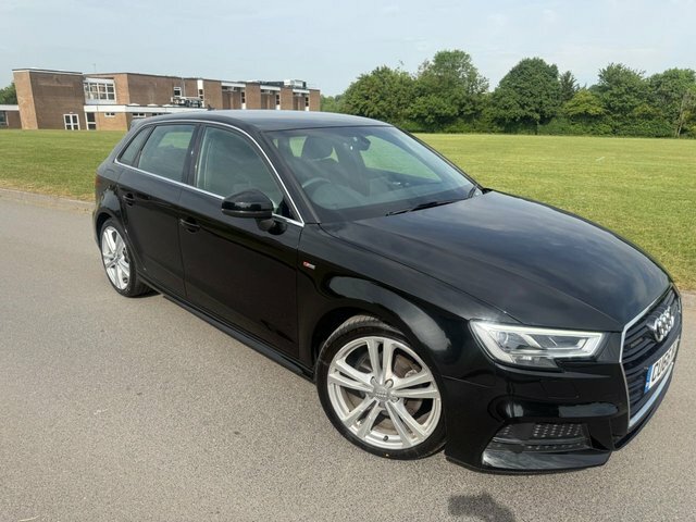 Audi A3 2.0 Tdi S Line Sportback Quattro Black #2