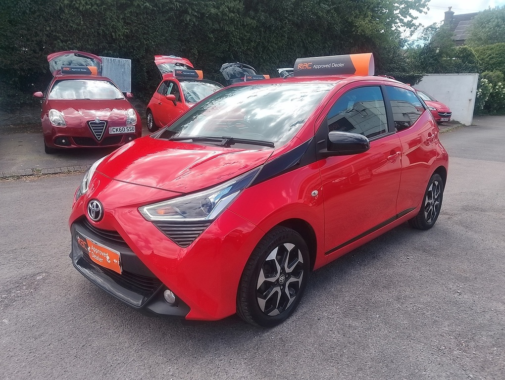 Toyota Aygo Vvt-i X-trend YR70CKC Red #6