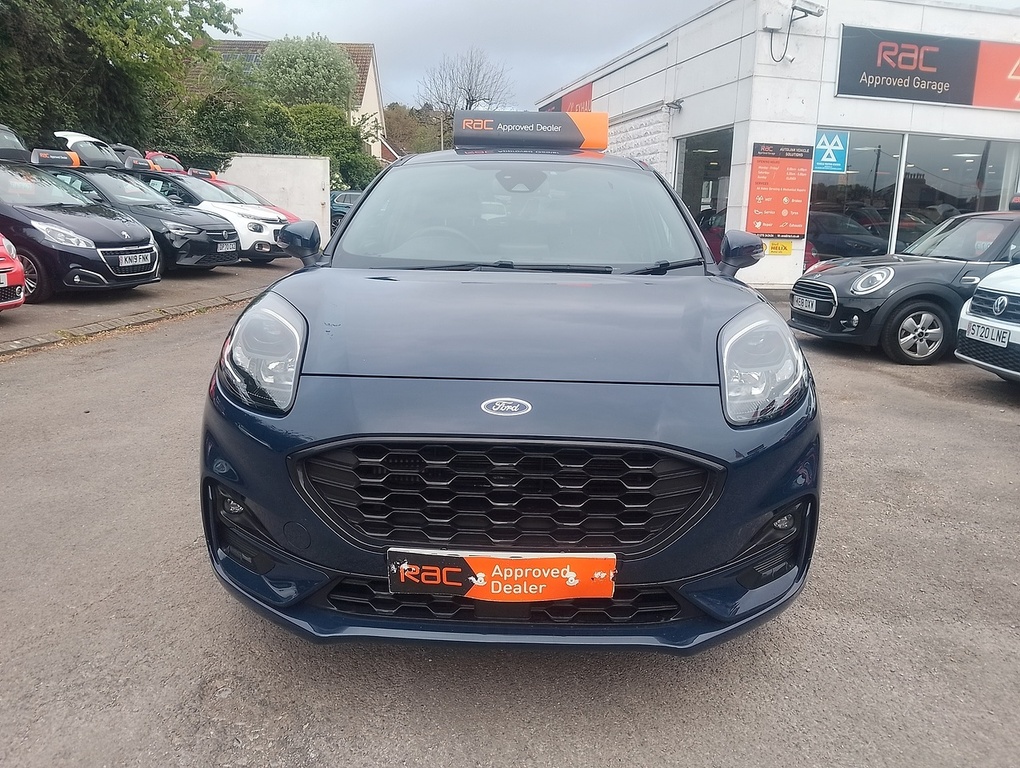 Ford Puma T Ecoboost Mhev St-line X UGZ6087 Blue #4